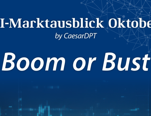 KI-Marktausblick Oktober – Boom or Bust?