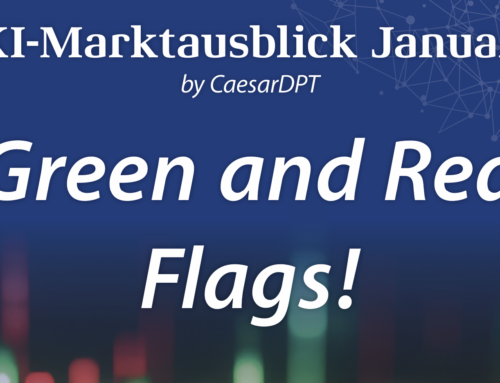 KI-Marktausblick Januar – Green and Red Flags