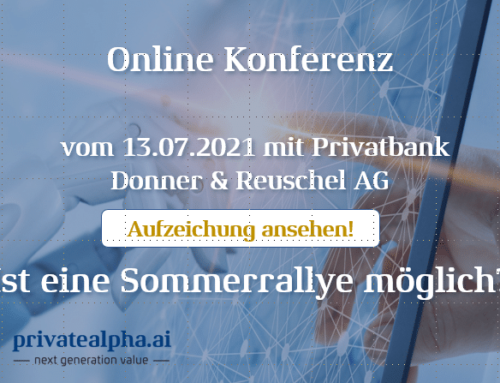 Replay der Online Konferenz mit der Privatebank Donner & Reuschel AG